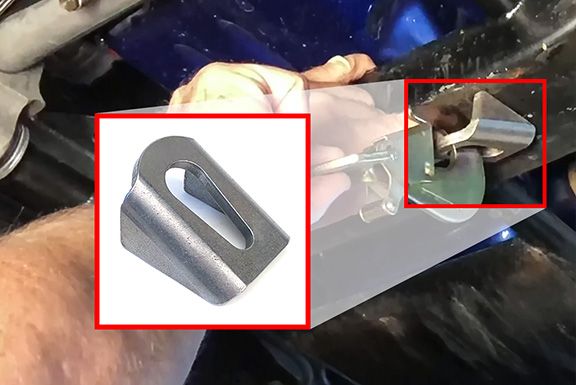 Card image cap for Weld-On Flat-Back Bracket