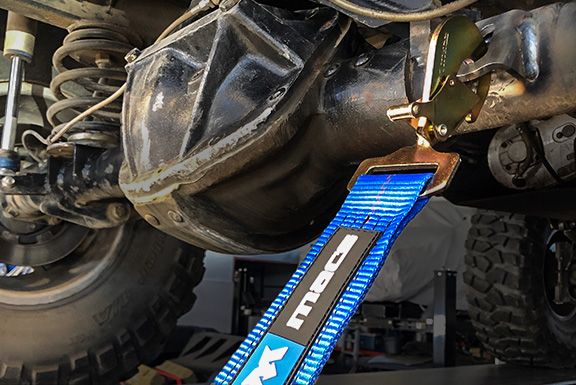 Card image cap for Tie Down Easier with Mac’s Weld-On Axle Housing Bracket