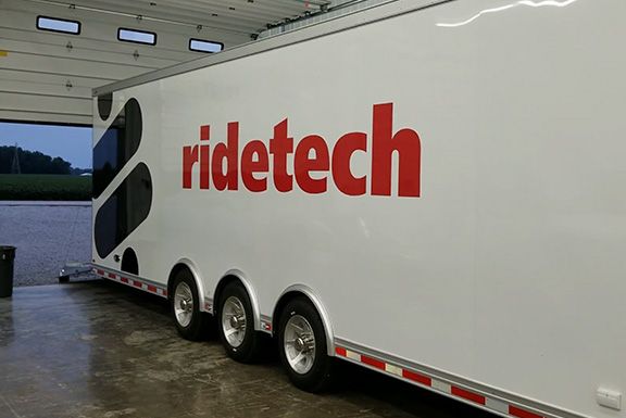 Card image cap for Tour the RideTech Motorsports Trailer