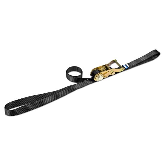 111904 1 x 4 Continuous Loop Ratchet Utility Strap - Black