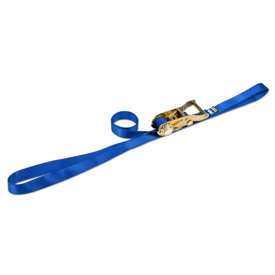 112906 1 x 6 Continuous Loop Ratchet Utility Strap - Blue