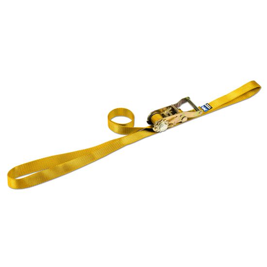 114906 1 x 6 Continuous Loop Ratchet Utility Strap - Yellow