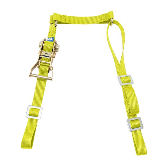 114940 1 Fuel Jug Strap wAdjustable Loops - Yellow