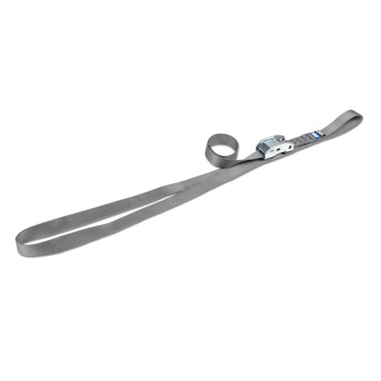 117905 1 x 4 Continuous Loop Cam Utility Strap - Silver