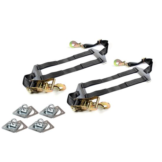 121853 Sprint Rear Spreader Bar Net Pack with Anchor Points - Black