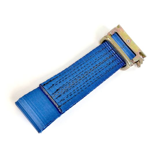 122003ET Replacement 2 Sewn Fixed End Double E-Clip - Blue