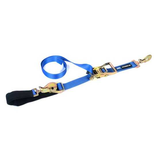 122410 2 x 10 Combination Axle Strap with Sewn Fixed End - Blue