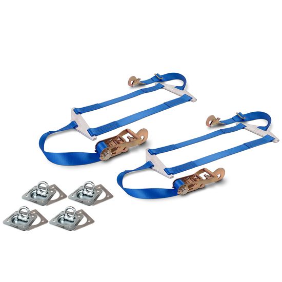 122850 Dragster Rear Spreader Bar Net Pack with Anchor Points - Blue