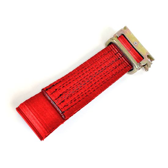 123003ET Replacement 2 Sewn Fixed End Double E-Clip - Red