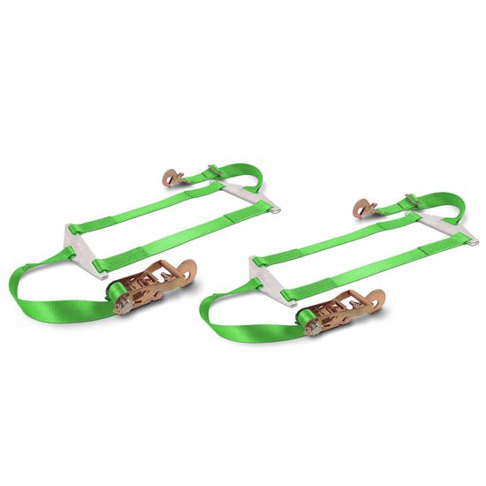 125834 Dragster Rear Spreader Bar Net Pack - Lime Green