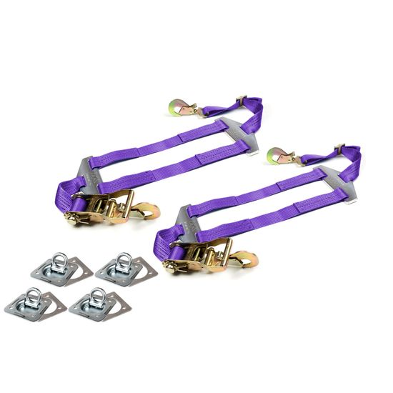 126853 Sprint Rear Spreader Bar Net Pack with Anchor Points - Purple