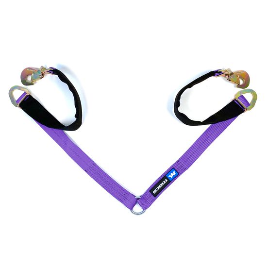 126937 2 x 4 Combo Bridle - Purple