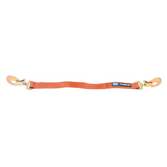 128648 2 x 4 Fixed Length Tie-Back Strap - Orange