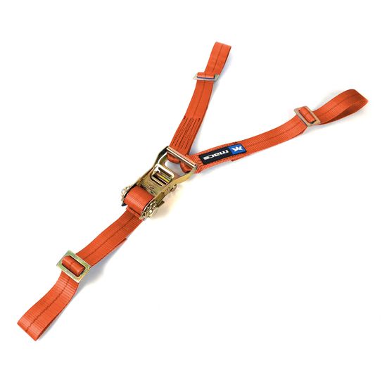 128932 35 to 40 Y-Strap with Adjustable Loop - Orange