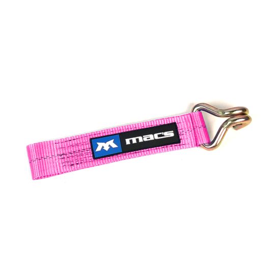 129003WH Replacement 2 Sewn Fixed End Wire Hook - Pink