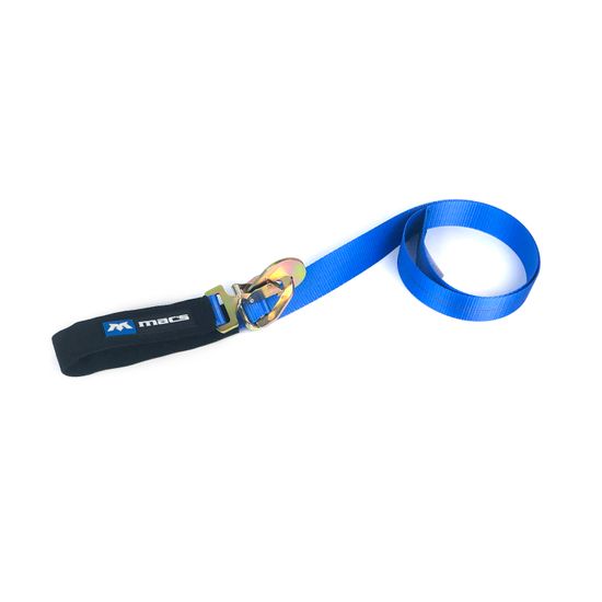 192508 2 x 8 Combination Axle Strap with Running End - Blue