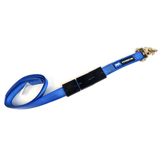 192522 Replacement 2 x 10 E-Track Running End with Tire Blocks - Blue