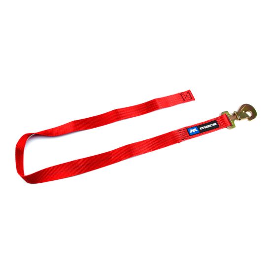 193110 Replacement 2 x 10 Running End with Flat Snap Hook - Red