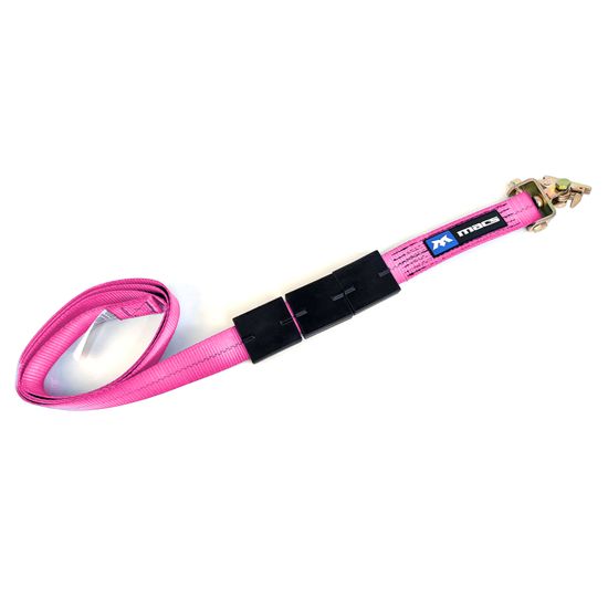 199522 Replacement 2 x 10 E-Track Running End with Tire Blocks - Pink