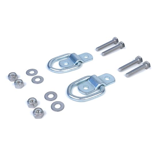 Heavy Duty D Ring Anchors - 6000 Pound, 4 Pack