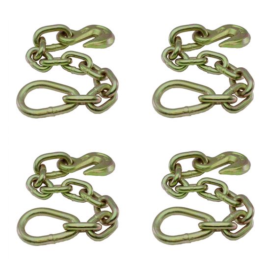 3705-4Pack 18 Chain Anchor with Pear Ring - WLL 5400 lb - 4 Pack