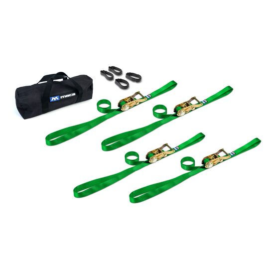 510565 1 x 6 Continuous Loop Ratchet Utility Pack - Lime Green