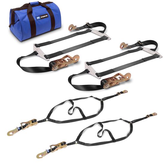 511391 Full Drag Pack with Flat Snap Hooks - Black