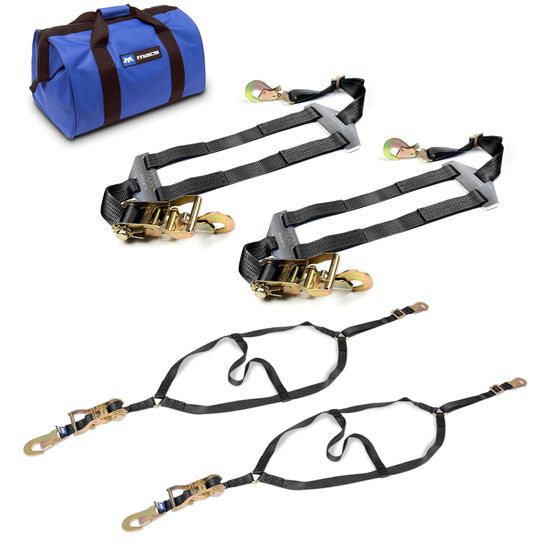 511393 Nostalgia Drag Pack with Flat Snap Hooks - Black