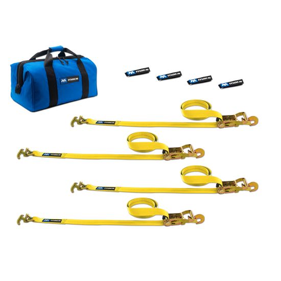 514513 Factory Transit R-Hook Tie-Down Pack with Direct Hook End - Yellow