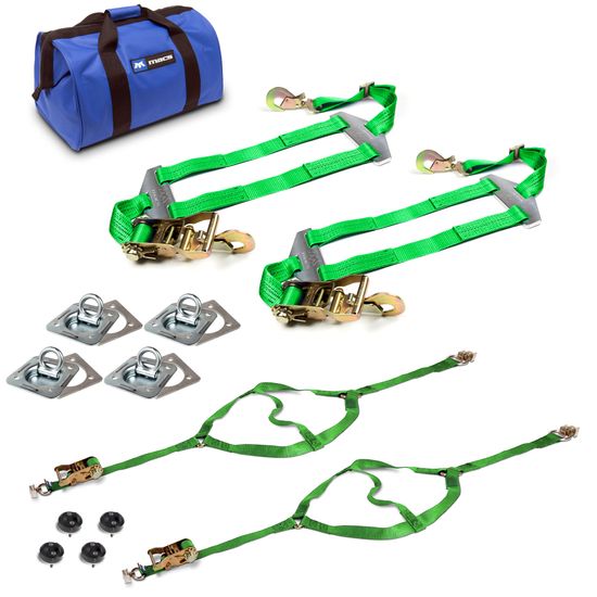 515392 Nostalgia Drag Pack with VersaTie Anchor Points - Lime Green