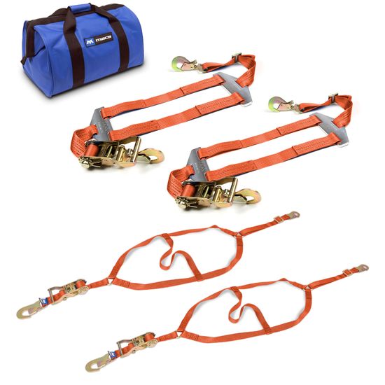 518393 Nostalgia Drag Pack with Flat Snap Hooks - Orange