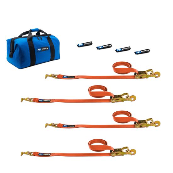 518512 Factory Transit T-Hook Tie-Down Pack with Direct Hook End - Orange