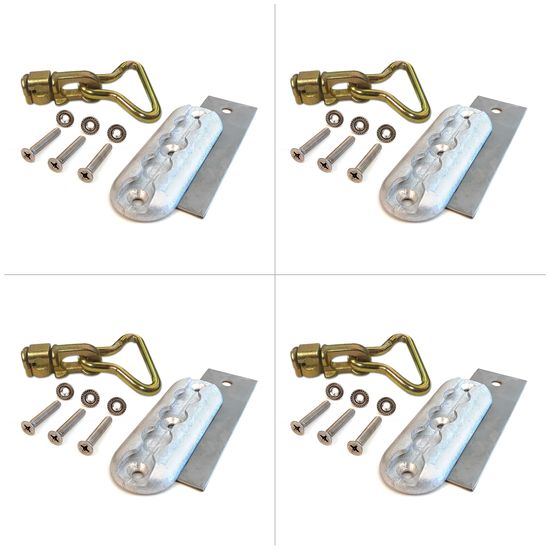 520335 Triple Stud Anchor Plate Kit with Idler - 15 Fastener 4-Pack