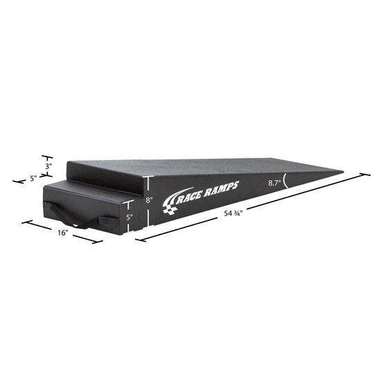 RR-TR-8 8 H Extra Wide Trailer Ramp - 87 Degree Approach Angle