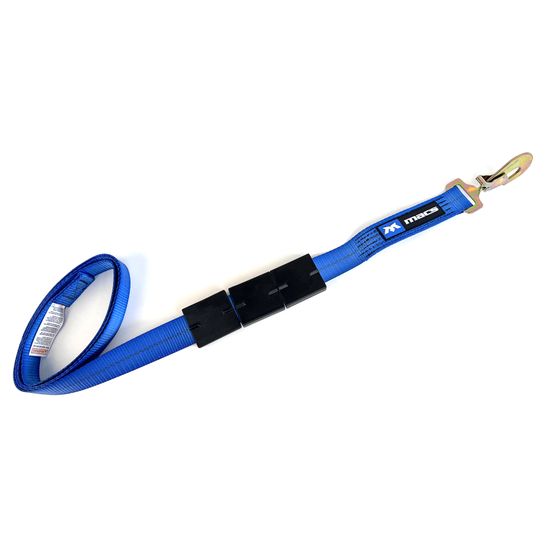 TIRE-BLOCK-STRAP-RE-TSH Replacement 2 x 10 Tire Block Strap Running End with Twisted Snap Hook
