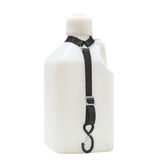 111942 1 Fuel Jug Strap wS-Hooks  Keeper - Black 2