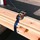 113904 1 x 4 Continuous Loop Ratchet Utility Strap - Red 2