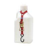 113942 1 Fuel Jug Strap wS-Hooks  Keeper - Red 1