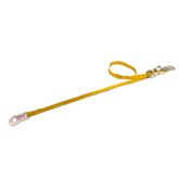 114816 1 x 16 Ratchet Tie-Down Strap with Flat Snap Hook - Yellow