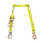 114941 1 Fuel Jug Strap wFlat Snap Hooks - Yellow