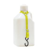 114942 1 Fuel Jug Strap wS-Hooks  Keeper - Yellow 2