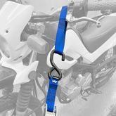 115006 1 x 6 Cam Tie-Down Strap with S-Hook - Lime Green 2