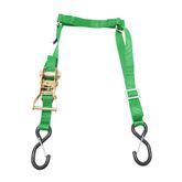 115942 1 Fuel Jug Strap wS-Hooks  Keeper - Lime Green