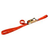118904 1 x 4 Continuous Loop Ratchet Utility Strap - Orange