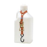 118942 1 Fuel Jug Strap wS-Hooks  Keeper - Orange 1