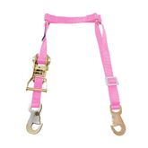 119941 1 Fuel Jug Strap wFlat Snap Hooks - Pink