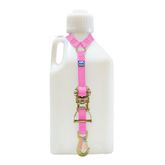 119941 1 Fuel Jug Strap wFlat Snap Hooks - Pink 1