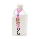 119942 1 Fuel Jug Strap wS-Hooks  Keeper - Pink 1