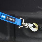 122008SWH 2 x 8 Ratchet Strap with Pivot Swivel Hook - Blue 2