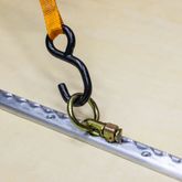 210012-DC 1 VersaTie Surface-Mounted Track with Contour Edge Series 1 - Pre-Drilled 2